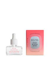 Load image into Gallery viewer, ECOYA PLUG IN DIFFUSER FLASK - GUAVA &amp; LYCHEE SORBET