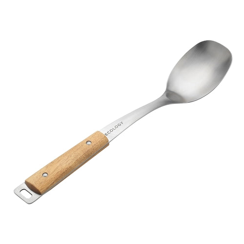 ECOLOGY ACACIA WOOD SERVING SPOON