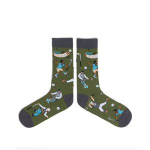 SPENCER FLYNN MENS SOCKS - KING OF SWING