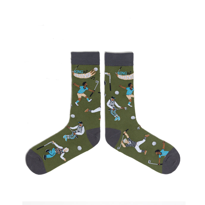SPENCER FLYNN MENS SOCKS - KING OF SWING