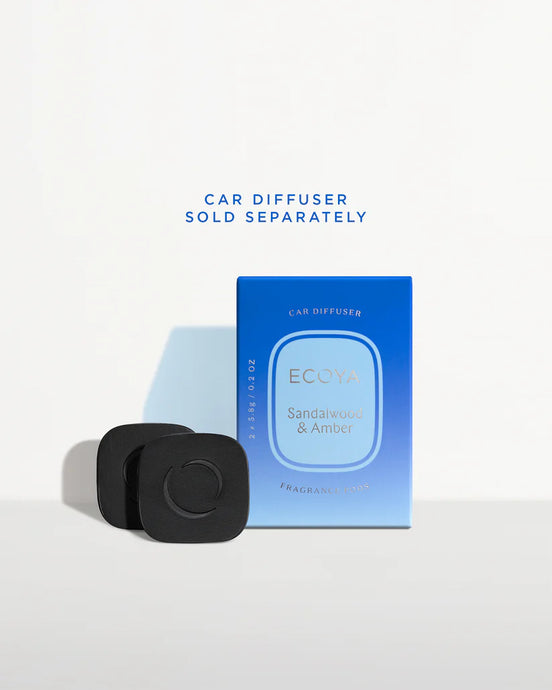 ECOYA CARD DIFFUSER POD - SANDALWOOD & AMBER