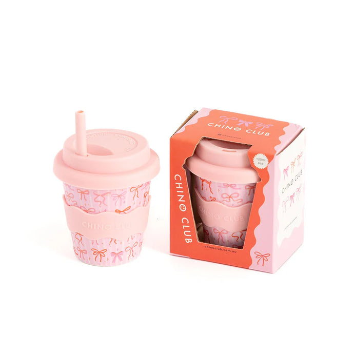 CHINO CLUB BOWS BABY CHINO (STRAW INCLUDED)