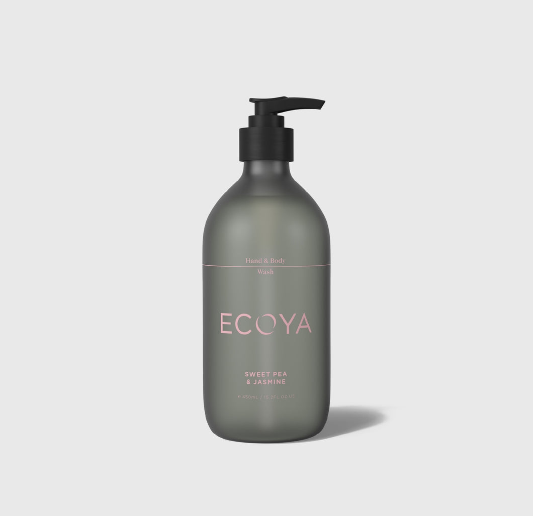 ECOYA HAND & BODY WASH - SWEET PEA & JASMINE