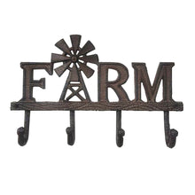 Load image into Gallery viewer, CAST IRON WALL HOOKS - FARM