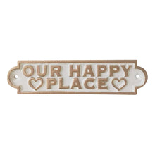 Load image into Gallery viewer, CAST IRON SIGN - PLACE