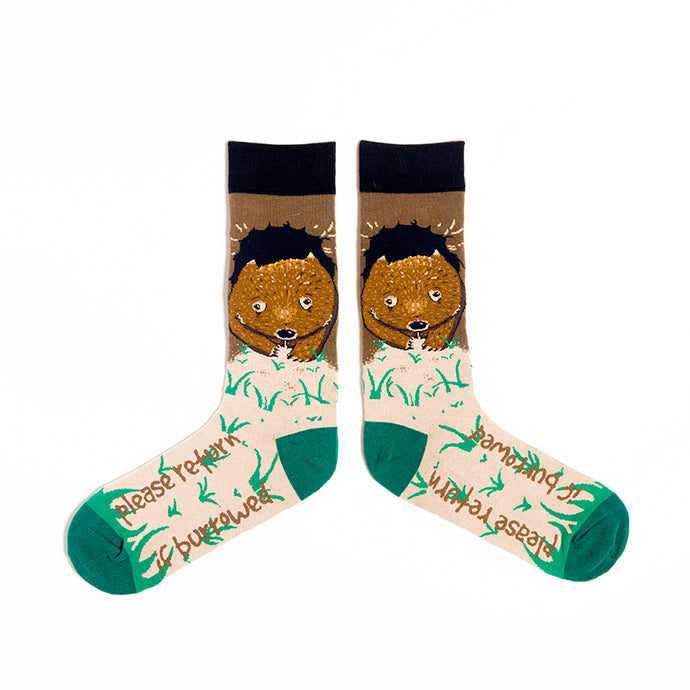 SPENCER FLYNN MENS SOCKS - WOMBATS
