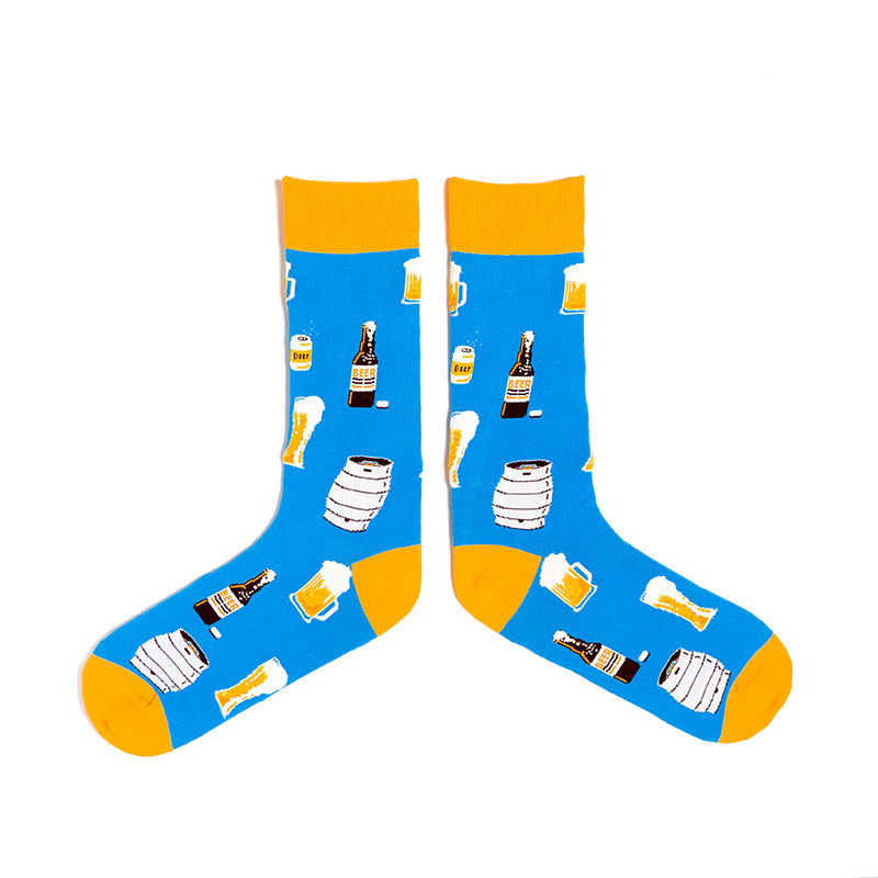 SPENCER FLYNN MENS SOCKS - BEER