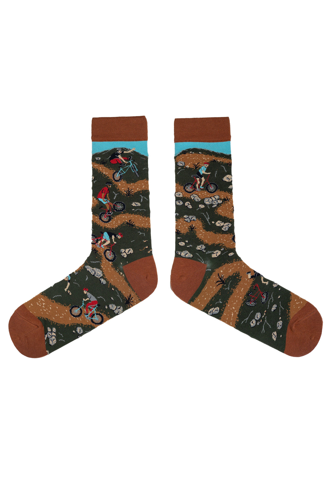 SPENCER FLYNN MENS SOCKS - MOUNTAIN BIKERS