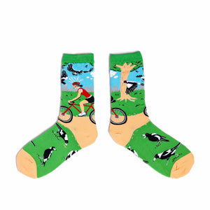 SPENCER FLYNN LADIES SOCKS - A LEISURLY CYCLE