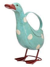 Load image into Gallery viewer, METAL DUCK WATERING CAN - PUDDLES