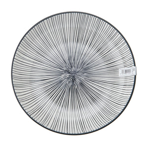 MIKASA COUPE BOWL - BLACK STRIPE