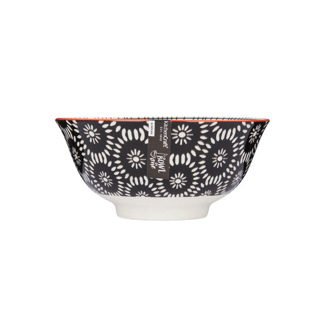 MIKASA NOODLE BOWL - BLACK TILE