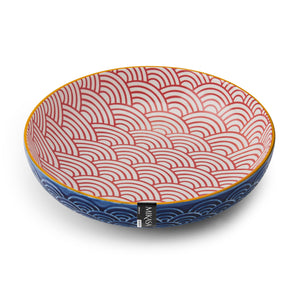 MIKASA COUPE BOWL - BLUE ARC
