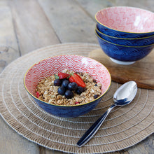 Load image into Gallery viewer, MIKASA NOODLE BOWL - BLUE ARC