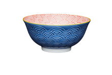 Load image into Gallery viewer, MIKASA NOODLE BOWL - BLUE ARC