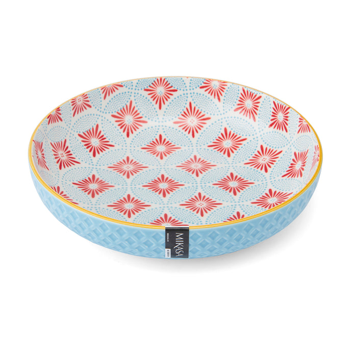 MIKASA COUPE BOWL - BLUE MOSAIC