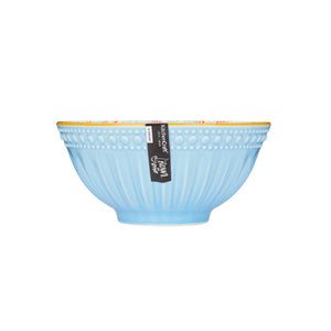 MIKASA NOODLE BOWL - BLUE MOSAIC