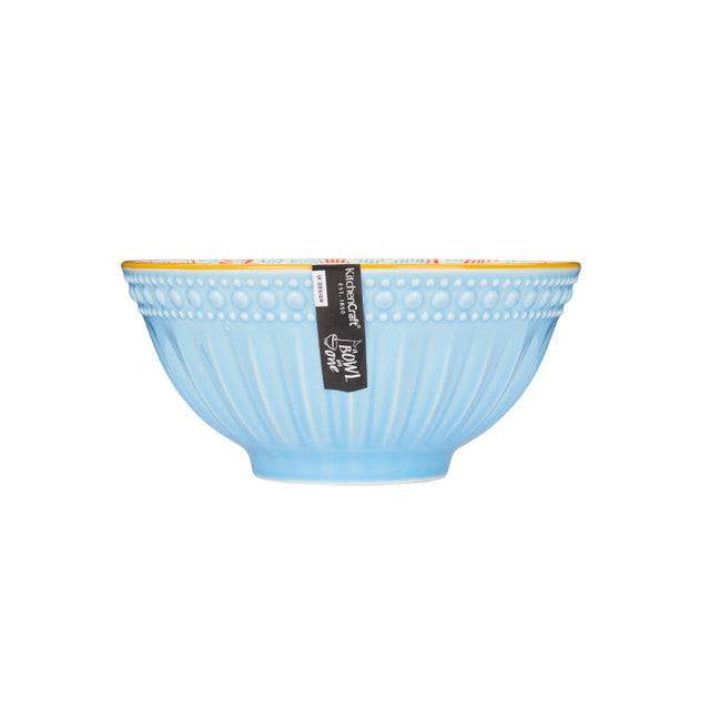 MIKASA NOODLE BOWL - BLUE MOSAIC