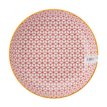 Load image into Gallery viewer, MIKASA COUPE BOWL - GEOMETRIC BLUE