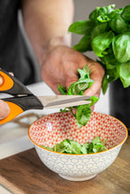 Load image into Gallery viewer, MIKASA NOODLE BOWL - BLUE GEOMETRIC