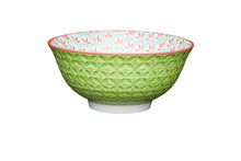 Load image into Gallery viewer, MIKASA NOODLE BOWL - GEOMETRIC LIME
