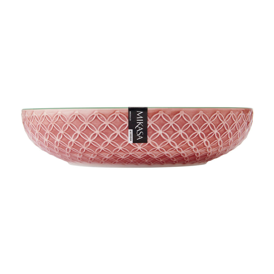 MIKASA COUPE BOWL - GEOMETRIC LEAF