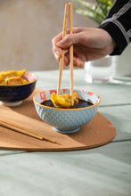 Load image into Gallery viewer, MIKASA NIBBLE BOWL - BLUE MOSAIC