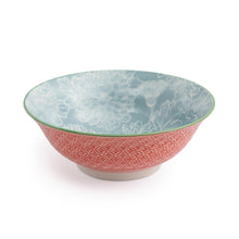 Load image into Gallery viewer, MIKASA RAMEN BOWL - GREY FLORAL
