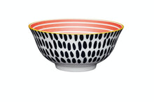Load image into Gallery viewer, MIKASA NOODLE BOWL - RED SWIRL