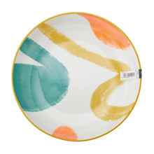 Load image into Gallery viewer, MIKASA COUPE BOWL - YELLOW ABSTRACT
