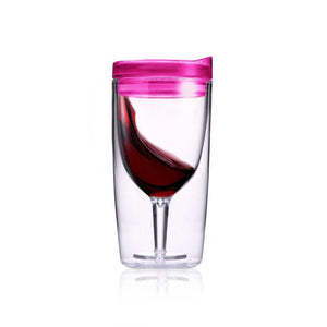 TRAVINO WINE SIPPY CUP - PINK